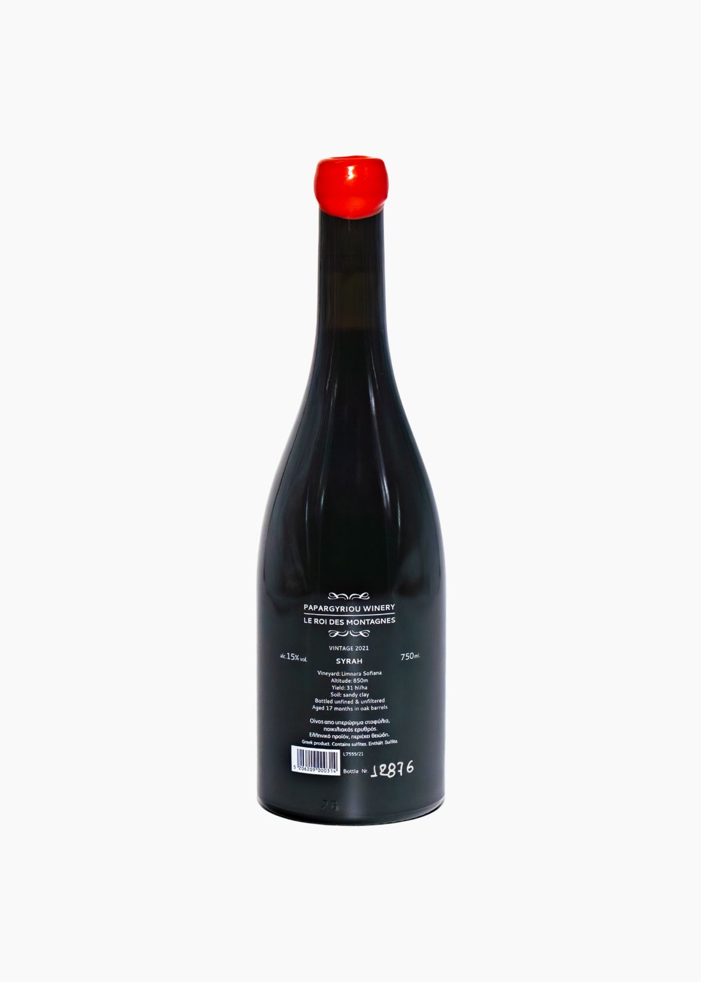 Le Roi des Montagnes Syrah